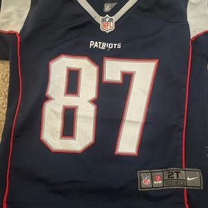 Patriots 87 Gronk 2T Jersey